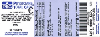 Image Of 10 mg Package Label (10mg Package Label)